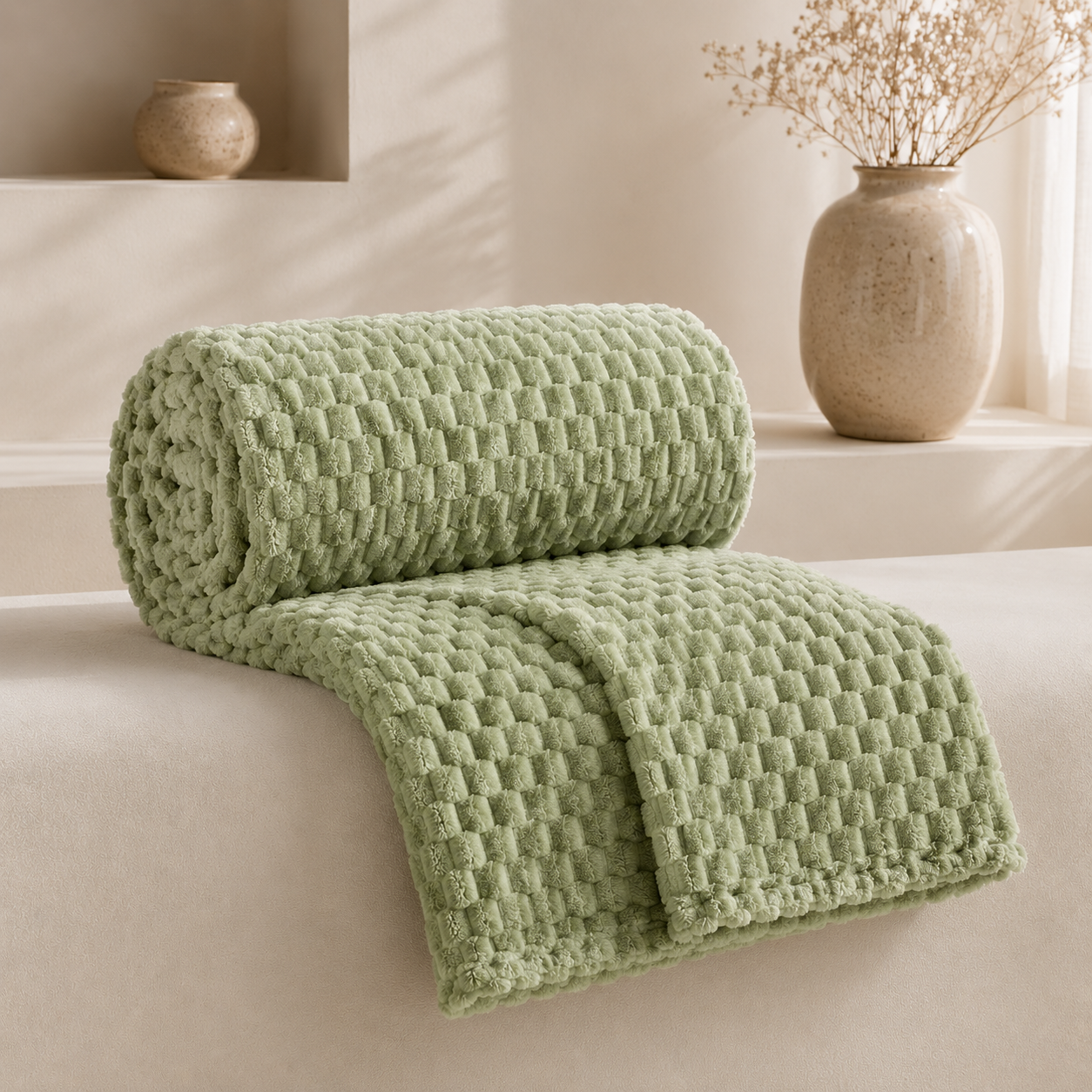 Coralia Ultra Soft Flannel Throw Blanket