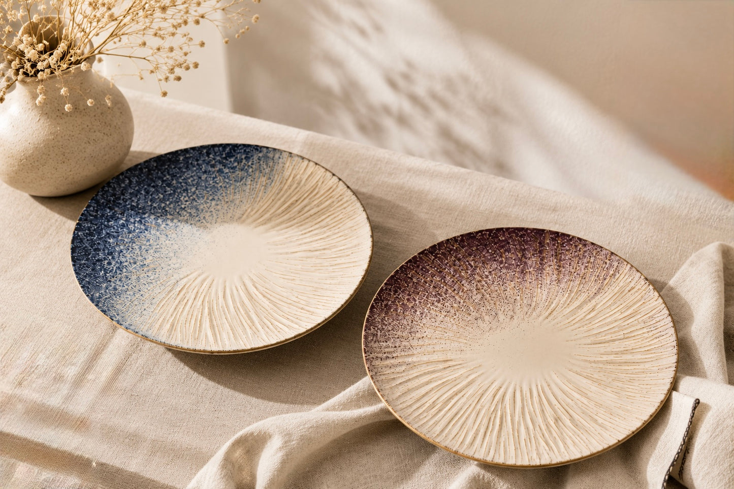 Coralia Artesan Ceramic Plate