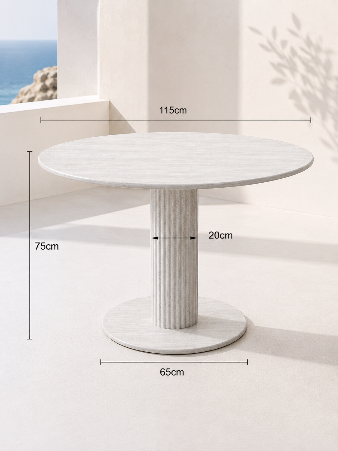 Coralia Round Dining Table