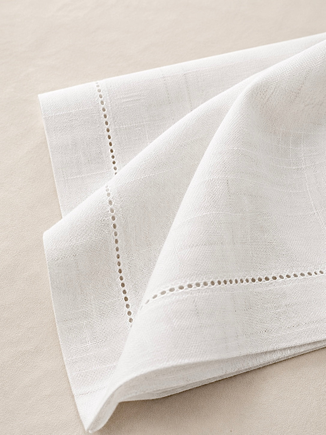 Coralia Luxury Linen Napkins  - Set of 6 Napkins
