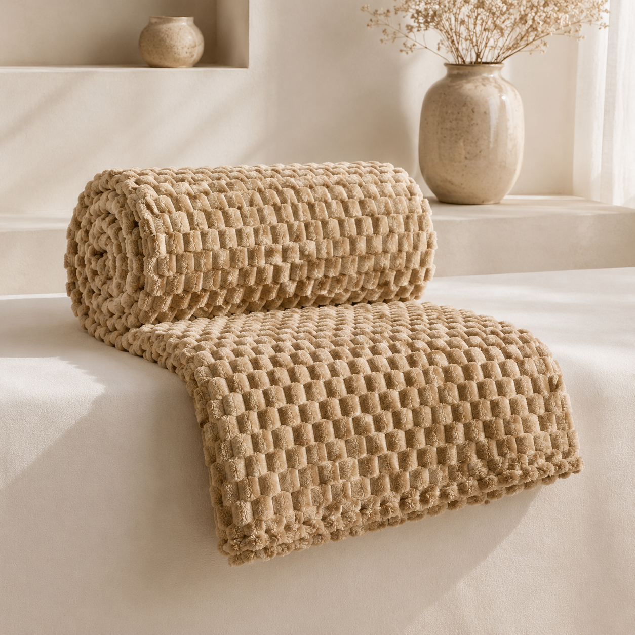 Coralia Ultra Soft Flannel Throw Blanket