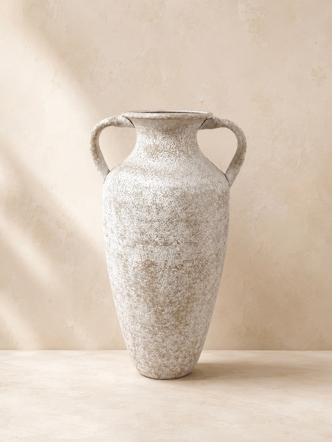 Blumenvase Coralia Terrakotta Metall