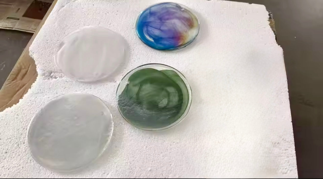 Coralia Handgefertigte Deckenleuchte aus Murano-inspiriertem Glas