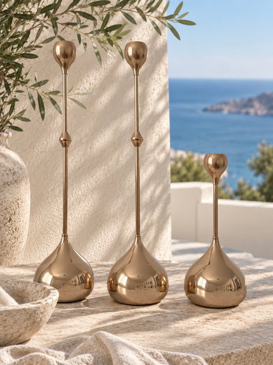 Coralia Kerzenhalter-Set – 3-teilig