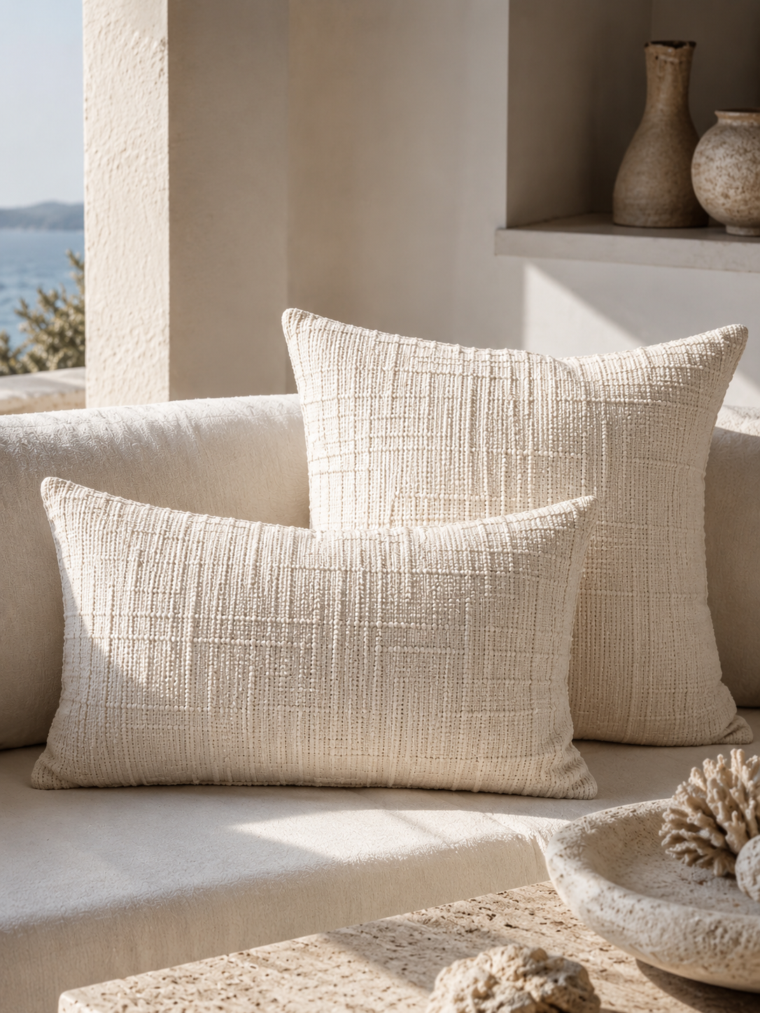 Coralia Bouclé Cushion Cover