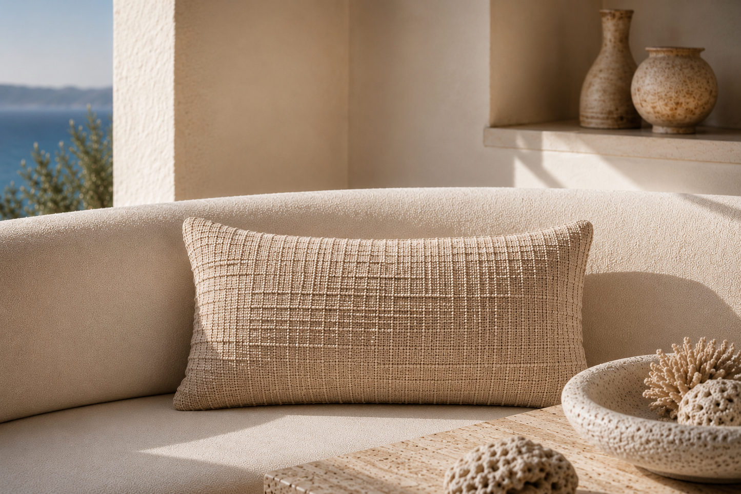 Coralia Bouclé Cushion Cover