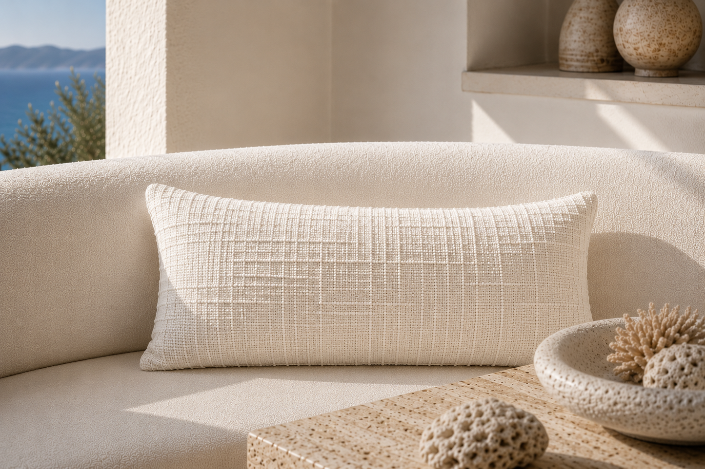 Coralia Bouclé Cushion Cover